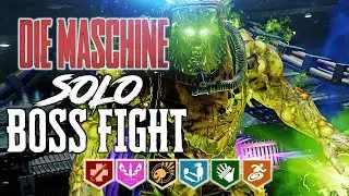 CALL OF DUTY COLD WAR ZOMBIES EASTER EGG BOSS FIGHT *SOLO*
