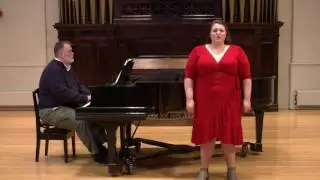 Soprano Christie Paul singing Porgi amor from Le Nozze Di Figaro by Wolfgang Amadeus Mozart
