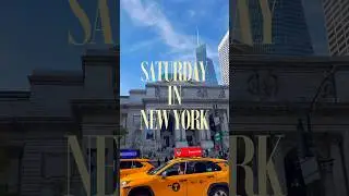 Saturday in New York🍵 matcha runs, cozy walks and city chaos