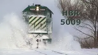 HBR 5009 - Bashing Snow Near Serena, Illinois on 1-7-2014