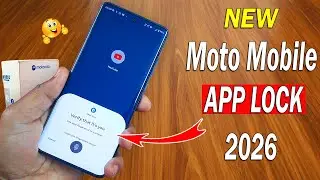 How to App Lock in Moto Mobile | Free and Secure
