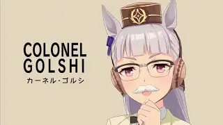 Gold Ship as Colonel Sanders | Uma Musume X KFC Collab