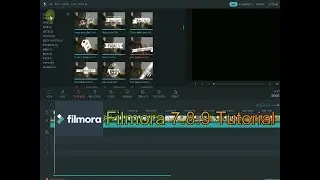 Wondershare filmora 7.8.9 turorial Part 1.