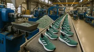How Adidas Makes Millions of High-Tech Sneakers Using Recycled Materials in India