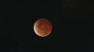 The March 13th Lunar Eclipse (2025) - A FULL TIMELAPSE
