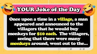 YOUR Daily Joke: How Monkeys Unraveled the Cryptocurrency Secret!  ~Funny Joke of the Day