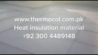 top roof heat insulation with jumbolon board in Pakistan