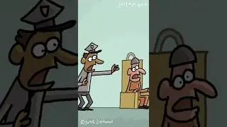 The WORST Mistake Made In Prison 😂 #shorts #cartoonbox #animation