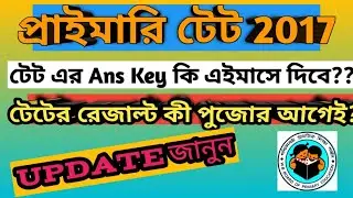 2017 primary tet ans key/tet result publish date
