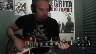 SOLID GOLD By The Darkness RITHM GUITAR COVER