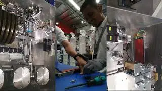 Assembly heating and grounding HMB drive Gas Insulated Switchgear 170kV for creating WI
