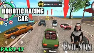 Evil Nun Racing Green Transformer Robotic Car Rope Hero Vice Town