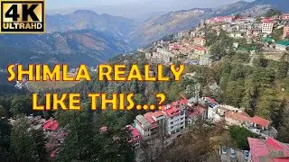 Shimla Walking Tour in 4K 🇮🇳 | Scenic Walk to Mall Road | Himachal Pradesh India Walking Tour