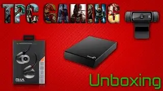 RHA T10i & Logitech C920 - Unboxing