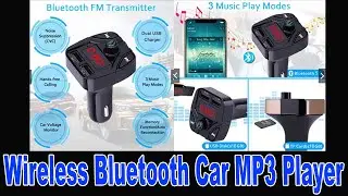 Wireless Bluetooth Car MP3 Player