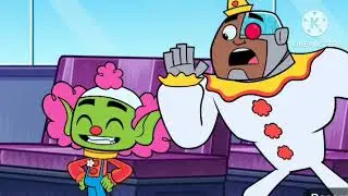 Beast boy spray a clown 🤣