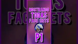 MOSTRANDO TODAS FACE SETS DO MOON FIGHTER PARTE 1 #shorts
