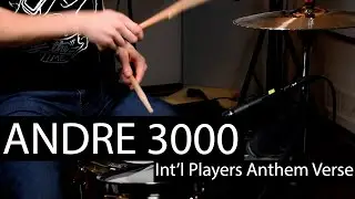 UGK - Int'l Players Anthem (Andre 3000 Verse) - Red Baron Drums Cover