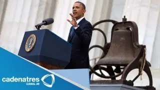 Obama alaba la figura de Martin Luther King y pide seguir luchando por los derechos civiles
