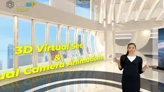 Captivate Your Viewers with WASP3D's Virtual Set Solutions for Live Video Productions!