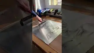 Kitchen lithography #printmaking