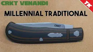 CRKT Venandi - Modern Traditional Slipjoint Pocket Knife 7100