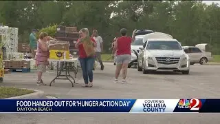 Salvation Army, Second Harvest feed hungry families in Daytona Beach