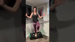 How Effective is a Vibration Plate? 🤔 #functionalwellness #holisticnutrition #womensfitness #shorts