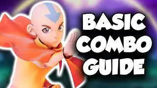 Aang Basics and Simple Combos | Nickelodeon All-Star Brawl