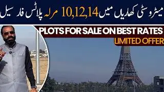 Metro City Kharian 10, 12 & 14 Marla Plots for Sale |Cheap Prices| Prime Urban Location Opportunity