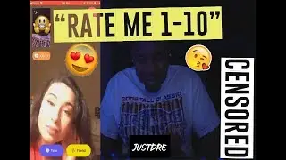 TELLING RANDOM GIRLS TO RATE ME 1-10😍MONKEY APP🐵 (SHE WANTS ME)