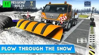 Winter Ski Park Snow Driver Android Gameplay