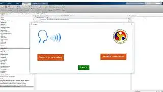 Speech Signal Processing with GUI in MATLAB