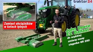 John Deere EZ Ballast for quick tractor weight changes #johndeeretractor #traktor24
