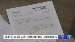 St. Pete leaders to help thousands of customers with mysteriously high water bills
