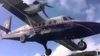 Plane Hitting Me in St. Barth