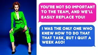 I Can Easily Replace You! - Well, Ask The Boss 