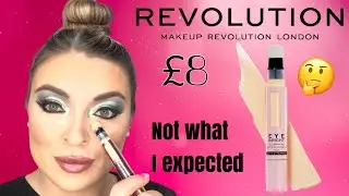 I'm testing makeup revolution eye bright concealer in shade 'FAIR'