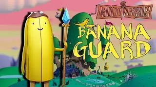 Multiversus - BananaGuard gameplay one of the best characters in Multiversus 1v1 online match PS5!