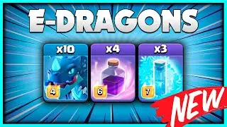 10 x E-DRAGONS IS JUST INSANE! New TH13 Attack Strategy 2021 | Clash of Clans