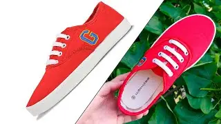 2003G-RED Текстильные кеды 