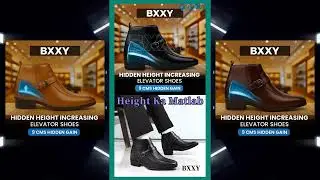 Men&rsquo;s 9CM Hidden Heel Formal  Boots | Premium Elevator Boots for Instant Height Boost