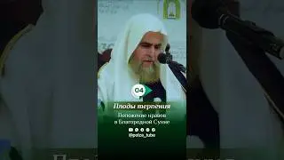 Шейх Абдуллах Бухари &mdash; 4. Плоды терпения. Положение нравов в Благородной Сунне