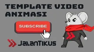VIDEO ANIMASI SUBCRIBE SEPERTI JALAN TIKUS