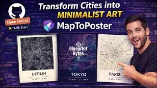 How to Create Custom Map Posters with Mapbox and Python: maptoposter Guide