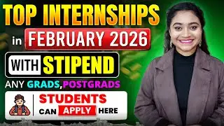 Bulk Internships Opportunity For Students 2026| Summer Internship Program With Stipend. Internships.