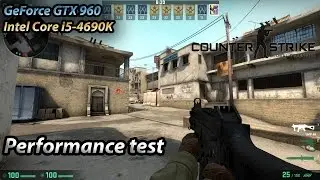 CS:GO | ULTRA | GTX 960 & i5 4690K | Performance test | 1920X1080 | 60FPS