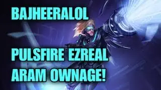 BajheeraLoL - Pulsefire Ezreal ARAM Ownage - League of Legends w/ Viewers