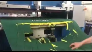 Kitchen Cleaning Sponge Auto glue machine /pasting machine /Press Machine /Auto Die cutting machine