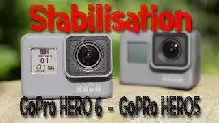 STABILISATION GOPRO HERO6 VS GOPRO HERO5  Black.